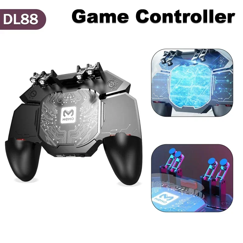 Gaming Console For Phone - MEMO DL88 Handy Kühler Lüfter Game