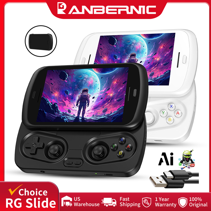 Gaming Console Under 5000 - ANBERNIC RG Slide Handheld-Spielekonsole 4,7