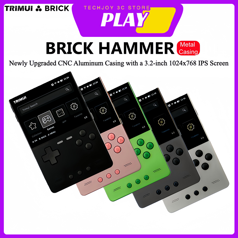 Gaming Console All - TRIMUI Brick Hammer Vollmetall CNC Handheld-Spielkonsole