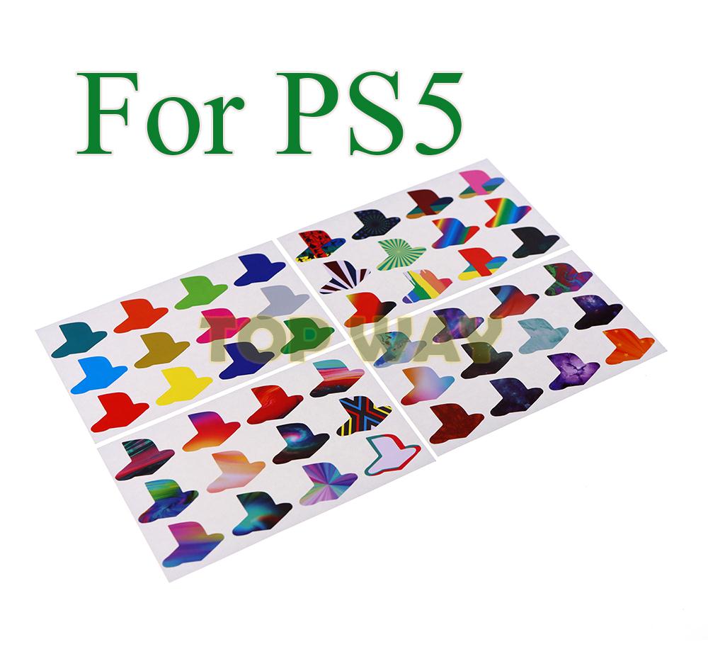 Gaming Console Buttons - 12 Stück/Set Bunte Logo-Aufkleber Dekorfolie für