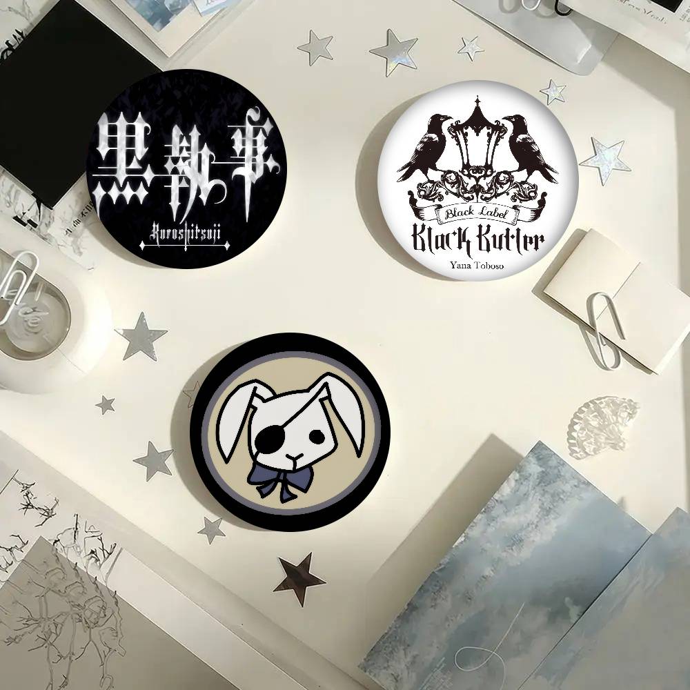 Gaming Console Buttons - Anime Black Logo Butler Horror Neue