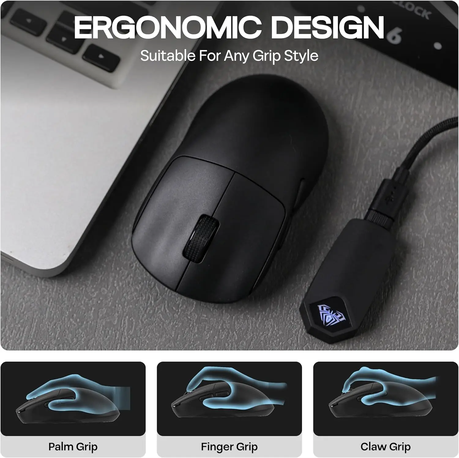 AULA SC800 Gaming-Maus, USB-C, – Gaming Console Buttons Bewertung und Preis
